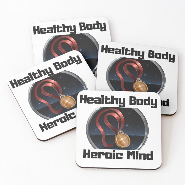 Item preview, Healthy Body, Heroic Mind designed and sold by MundusMortem.
