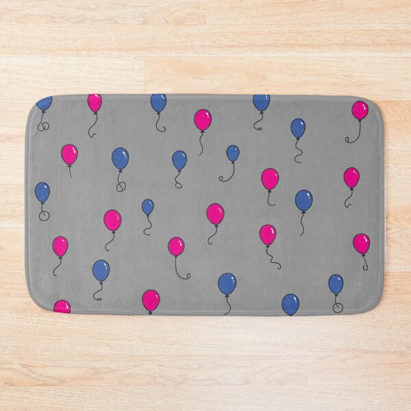 Item preview, sweet cute colorful balloons pink and blue designed and sold by e-milka.