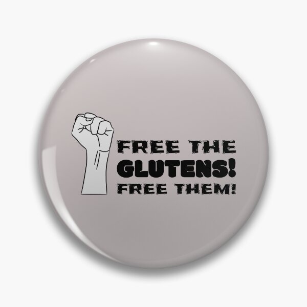Item preview, FREE THE GLUTENS! designed and sold by Arto Järvinen.