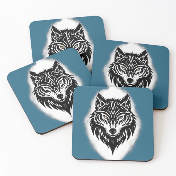 Item preview, A hypnotizing wolf. designed and sold by MyHappyArtShop.