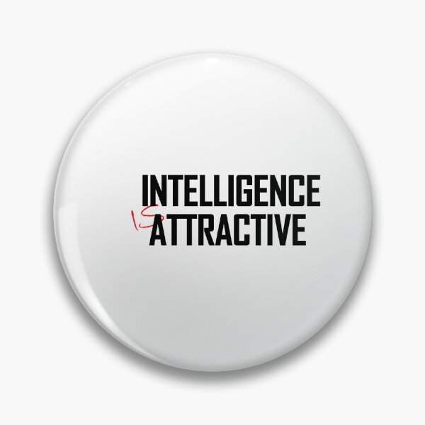 Item preview, Intelligence is attractive. designed and sold by Positive Mindzet!.