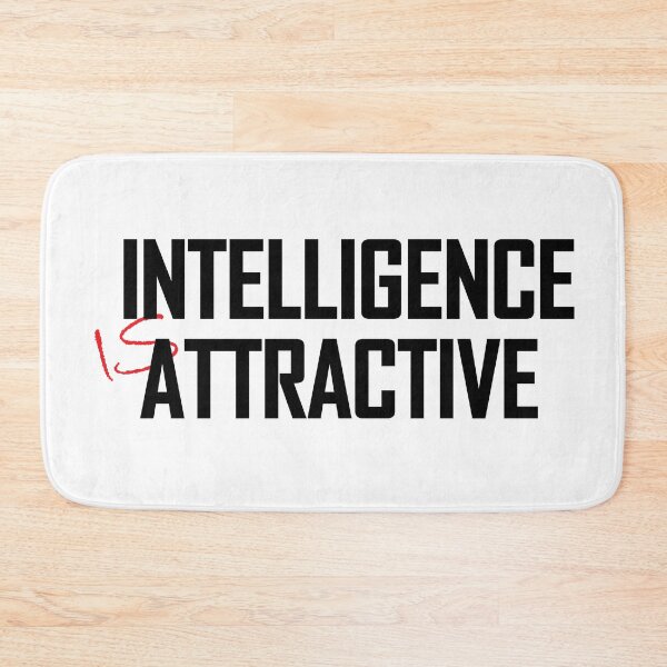 Item preview, Intelligence is attractive. designed and sold by Positive Mindzet!.
