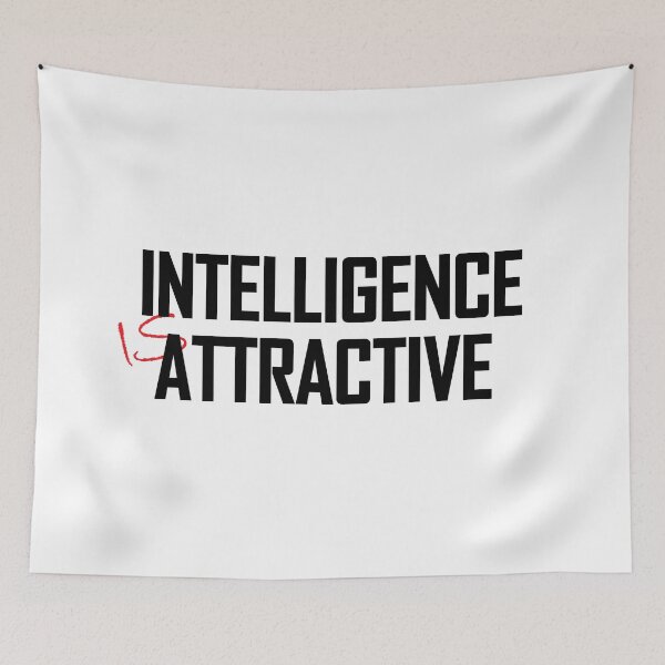 Item preview, Intelligence is attractive. designed and sold by Positive Mindzet!.