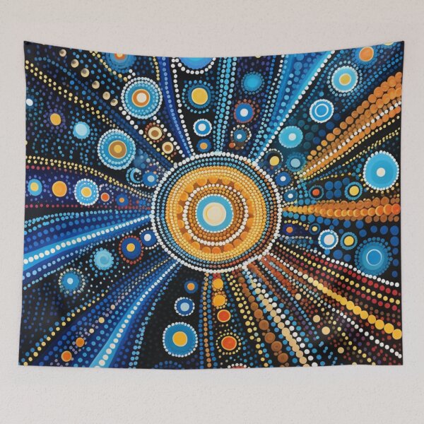 Item preview, Aboriginal Inspired Dot Art - Tribal Energy designed and sold by GrinGalore.