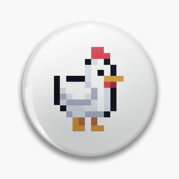 Item preview, Pixel Chicken Charm designed and sold by Shadowshop07.