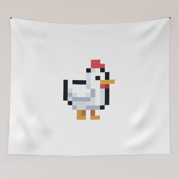 Item preview, Pixel Chicken Charm designed and sold by Shadowshop07.