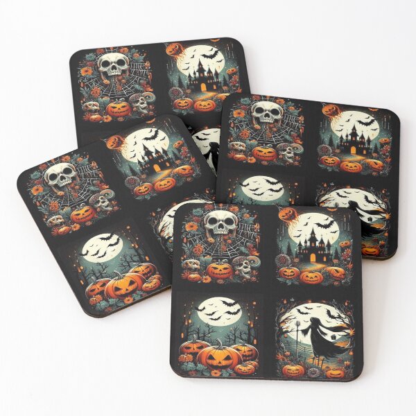 Item preview, Halloween Pumpkin Pictures Pattern designed and sold by Simplybe1.