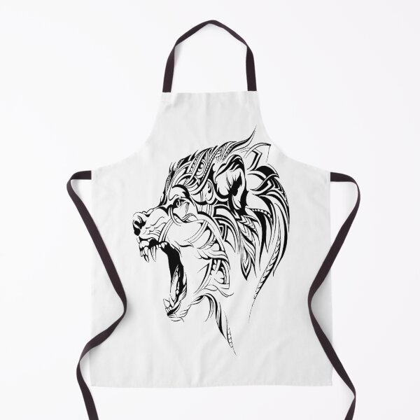 Item preview, tribal angry wolf designed and sold by TYTOS-SHOP.