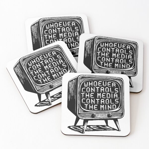 Item preview, Whoever Controls the Media, Controls the Mind -Jim Morrison designed and sold by LetMeTellYouWhy.