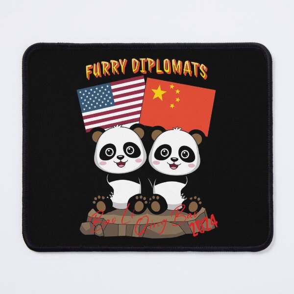 Item preview, FURRY DIPLOMATS CHINESE PANDAS IN AMERICAN ZOO designed and sold by justyna-s28.