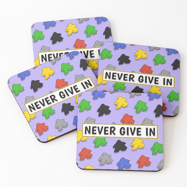 Item preview, Board Gamer: Never Give In designed and sold by Sky-99.