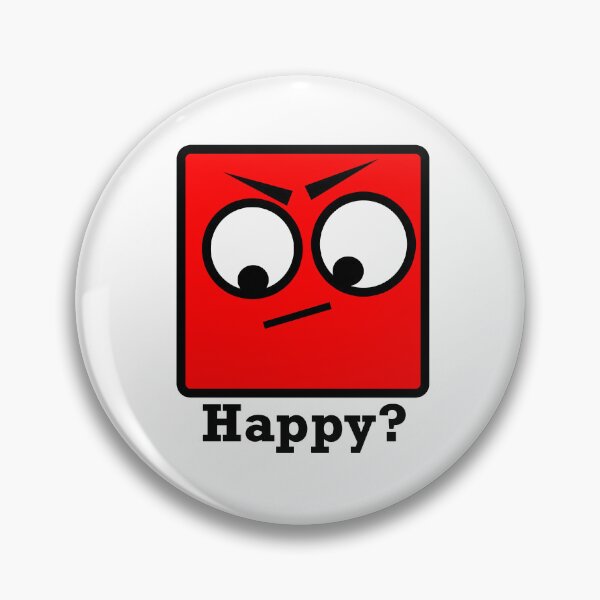 Item preview, Red Happy Face designed and sold by HelpfulMonsters.