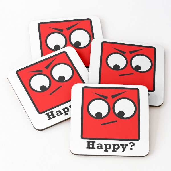 Item preview, Red Happy Face designed and sold by HelpfulMonsters.