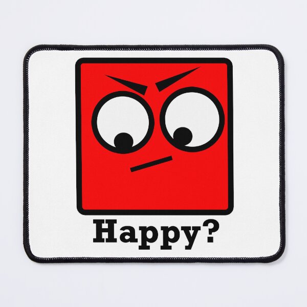 Item preview, Red Happy Face designed and sold by HelpfulMonsters.