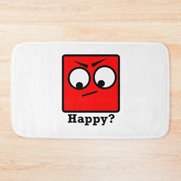 Item preview, Red Happy Face designed and sold by HelpfulMonsters.