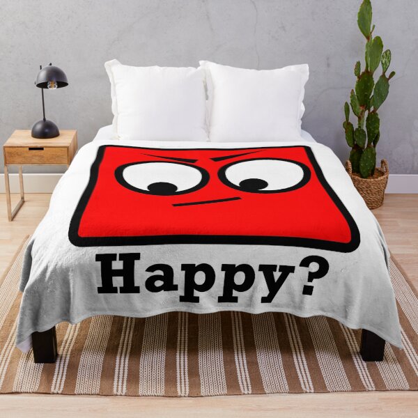 Item preview, Red Happy Face designed and sold by HelpfulMonsters.
