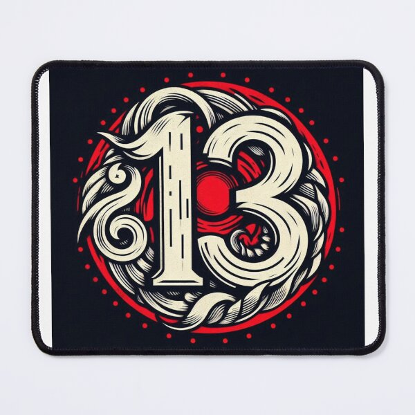 Item preview, Thirteen Reimagined: Creative Number 13 T-Shirt Design designed and sold by KumarDesignLab.