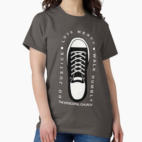 Item preview, Do Justice.  Love Mercy.  Walk Humbly. designed and sold by Canterbury Episcopal Campus Ministry at Texas Tech University .
