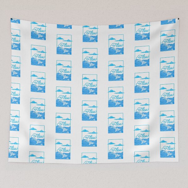 Item preview, Flow ocean typography  designed and sold by Kalpa.
