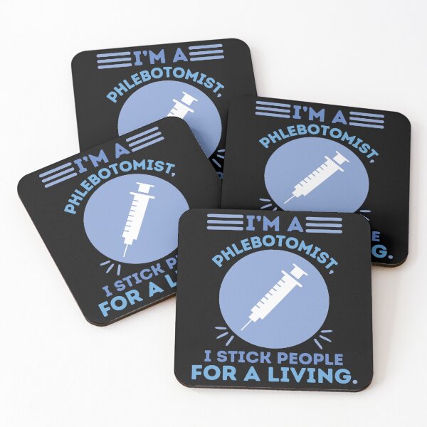 Item preview, I'm a Phlebotomist, I Stick People For a Living Phlebotomy Technician designed and sold by AngieArt-.