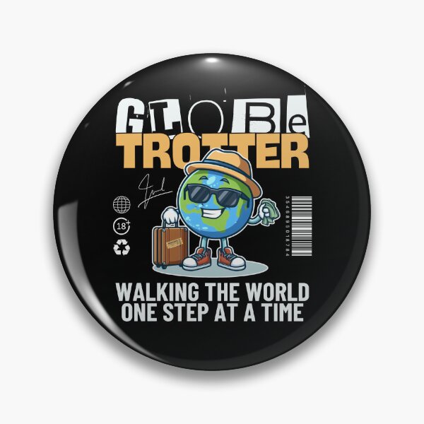 Item preview, Globe trotter walking the world one step at a time designed and sold by Peerless-Prime.