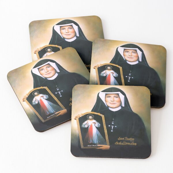 Item preview, Saint Faustina with Divine Mercy designed and sold by LitanyLane.
