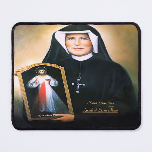 Item preview, Saint Faustina with Divine Mercy designed and sold by LitanyLane.