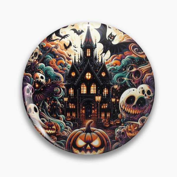 Item preview, Halloween Monsters Abstract Picture designed and sold by Simplybe1.