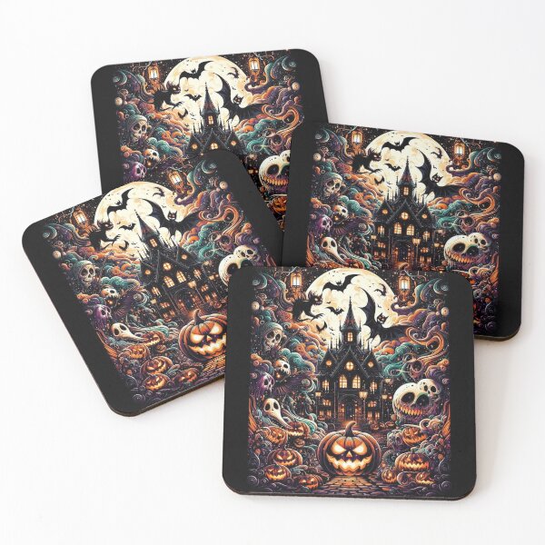 Item preview, Halloween Monsters Abstract Picture designed and sold by Simplybe1.