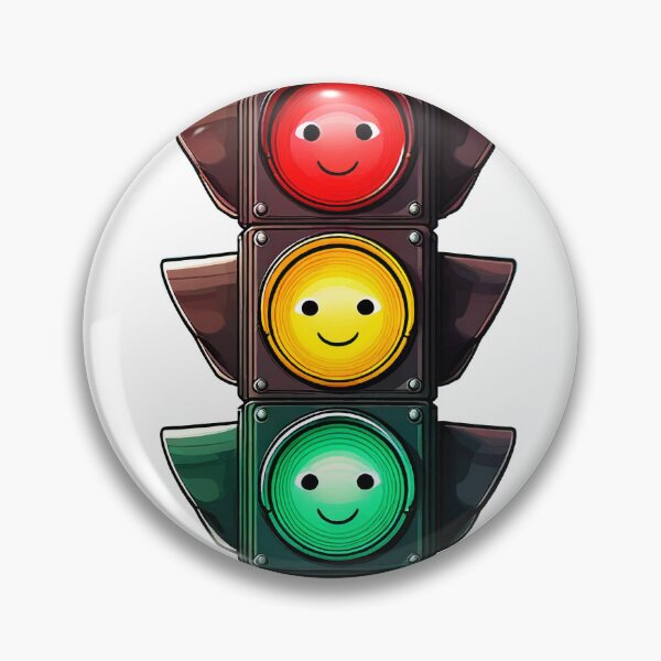 Item preview, Lustige Ampel mit Gesicht designed and sold by BysonDesigns.