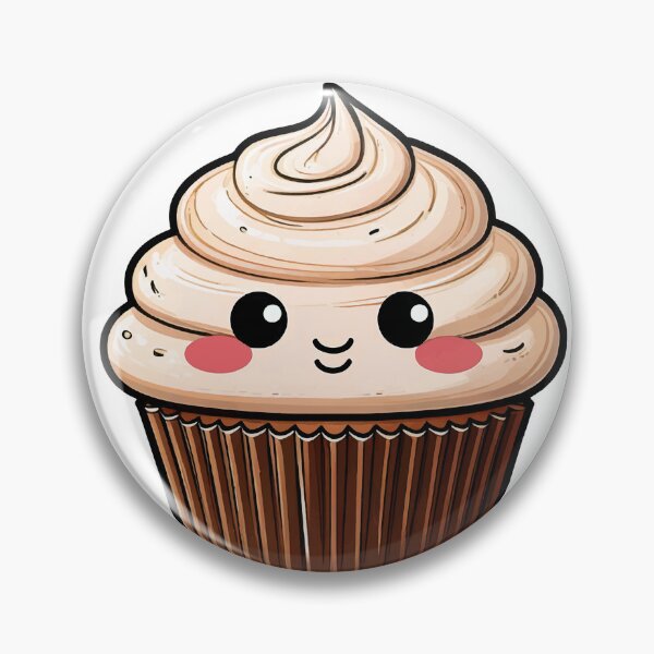 Item preview, Süßer Muffin mit Schokoladenstücken designed and sold by BysonDesigns.