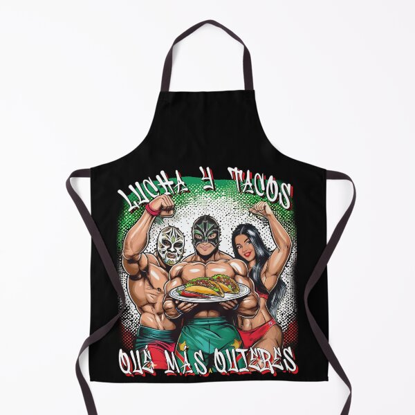 Item preview, Lucha Y Tacos designed and sold by Mas Rudos Masks.