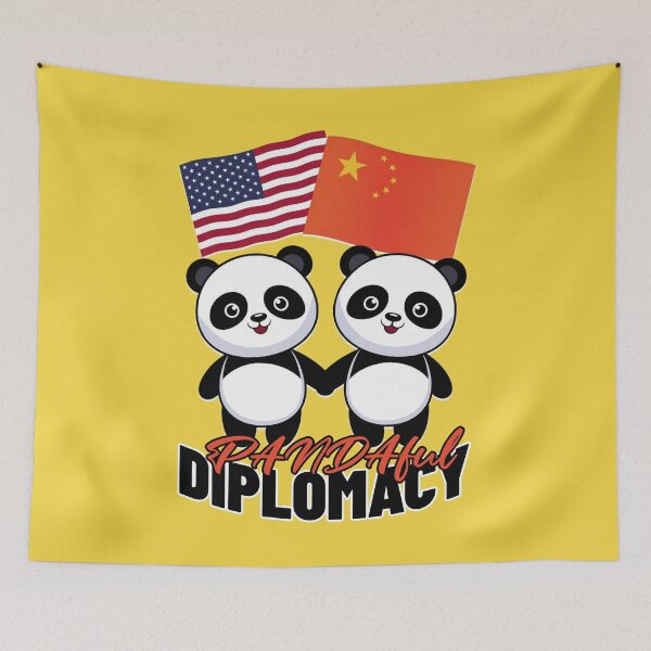 Item preview, PANDA -ful DIPLOMACY - CHINESE PANDAS MOVING TO USA  designed and sold by justyna-s28.