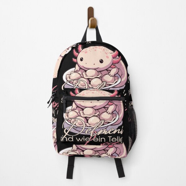 Item preview, Axolotl Pelmeni Plate Love Gift designed and sold by Pineapple-Tree.