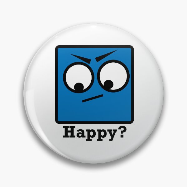 Item preview, Blue Happy Face designed and sold by HelpfulMonsters.