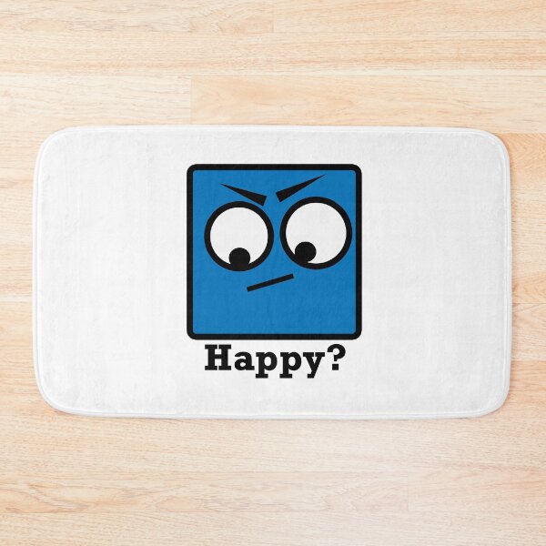 Item preview, Blue Happy Face designed and sold by HelpfulMonsters.