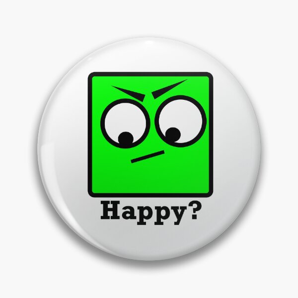Item preview, Green Happy Face designed and sold by HelpfulMonsters.