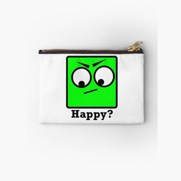 Item preview, Green Happy Face designed and sold by HelpfulMonsters.
