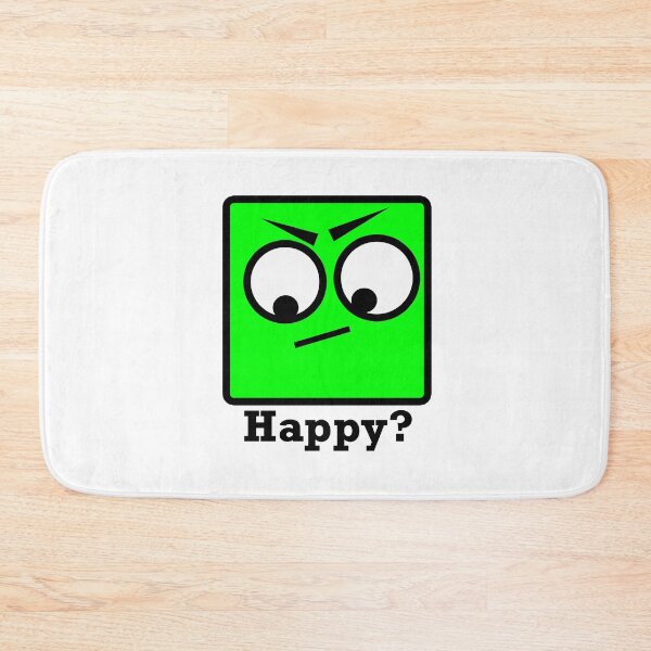Item preview, Green Happy Face designed and sold by HelpfulMonsters.