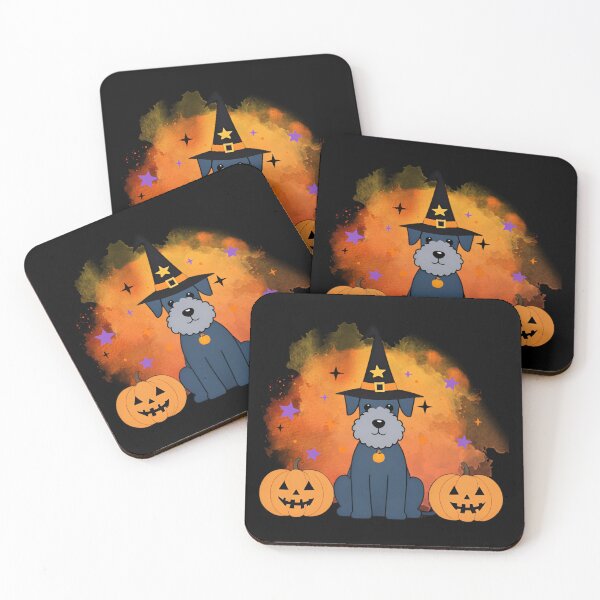 Item preview, Kerry Blue Terrier Halloween Wizard Dog – Adorable Kerry Blue in Wizard Costume for Halloween designed and sold by GoodyPaws.