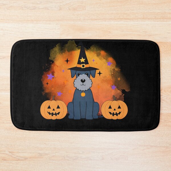 Artikelvorschau, Kerry Blue Terrier Halloween Zaubererhund – Entzückender Kerry Blue im Zaubererkostüm für Halloween entworfen und verkauft von GoodyPaws.