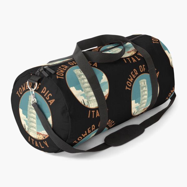 Item preview, Tower of Pisa Italy Retro Distressed Circle designed and sold by KrisSidDesigns.