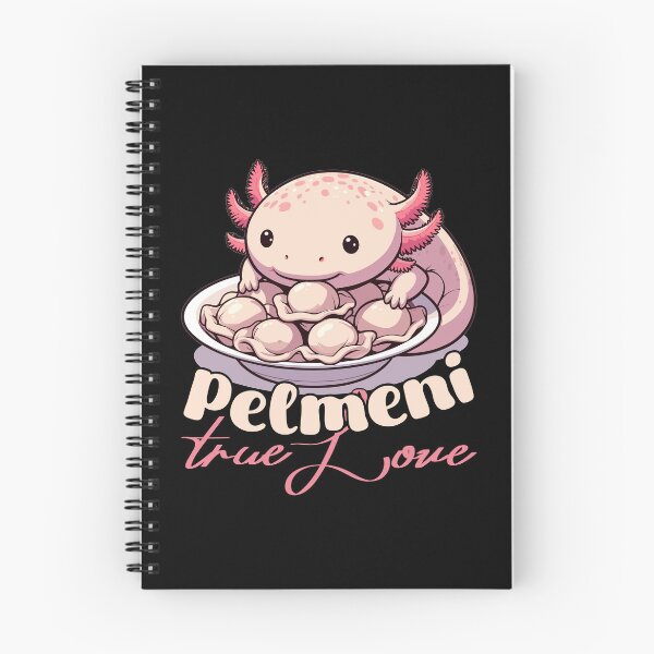 Item preview, Axolotl Pelmeni True Love Gift designed and sold by Pineapple-Tree.