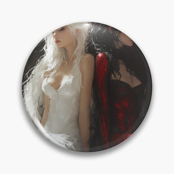 Item preview, Angel and Demon designed and sold by CursedbyLilith.