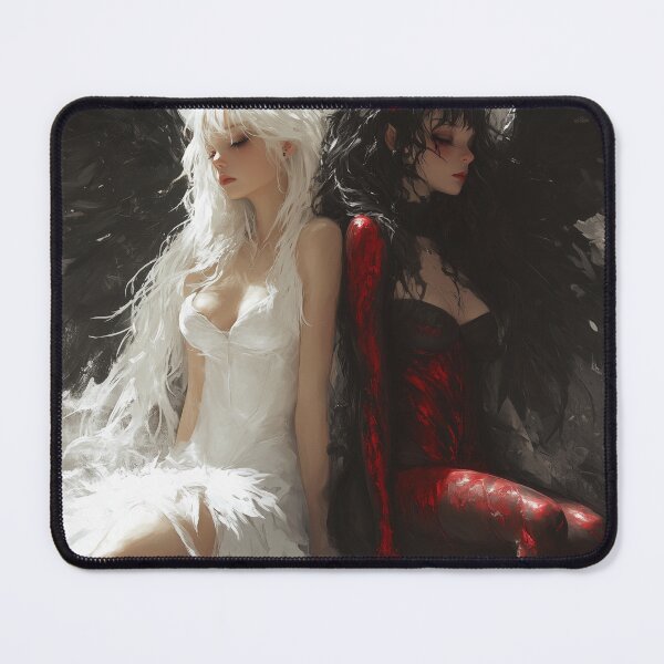 Item preview, Angel and Demon designed and sold by CursedbyLilith.