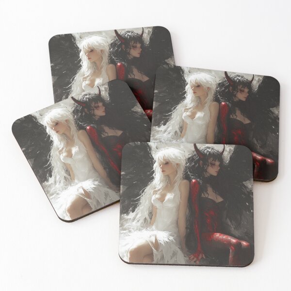 Item preview, Angel and Demon designed and sold by CursedbyLilith.