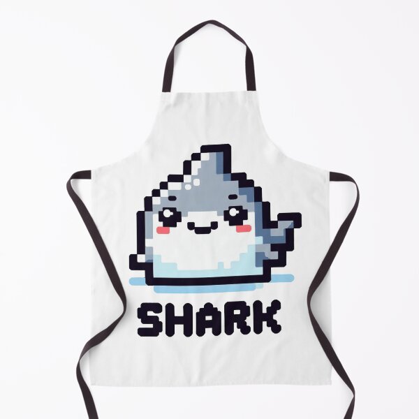Item preview, Happy Pixel Shark designed and sold by Shadowshop07.