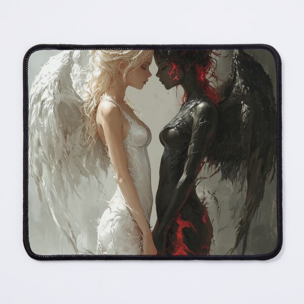 Item preview, Angel and Demon designed and sold by CursedbyLilith.