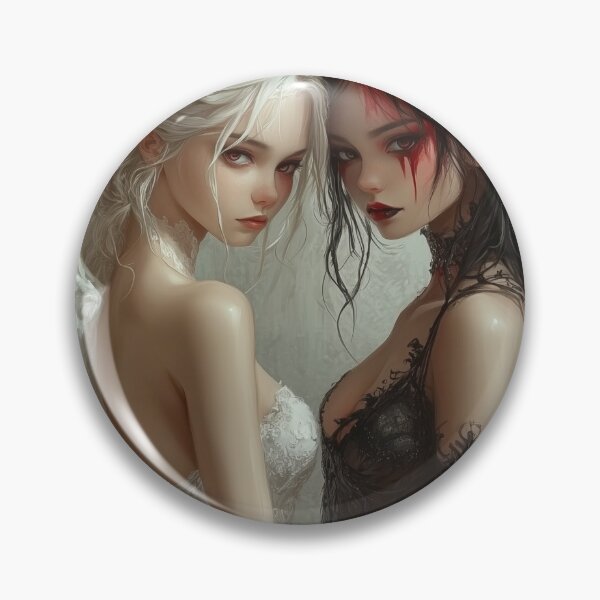 Item preview, Angel and Demon designed and sold by CursedbyLilith.