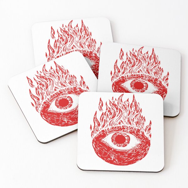 Item preview, burning red eye designed and sold by shafranietz.